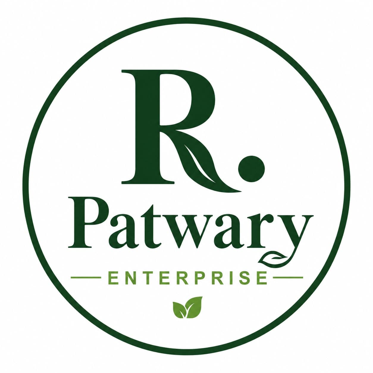R. Patwary Enterprise Badge Logo